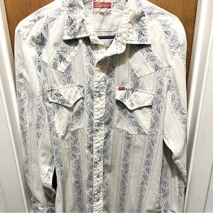 Ely Cattleman Vintage Ely Plains Pearl Snap Western Shirt